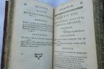 Crébillon, Prosper Jolyot de Les Oeuvres de Monsieur de Crébillon. Nouvelle édition Paris, Veuve Gandouin, Paris, 1754, 88 x 145 mm., 249 pp., belle ...