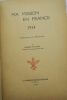 SUGIYAMA, Naojiro MA MISSION EN FRANCE 1934 1936. SUGIYAMA, Naojiro. MA MISSION EN FRANCE 1934: CONFERENCES ET ALLOCUTIONS Tokyo: La Maison ...