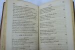 Pitt, Christopher The Poetical Works of Christ. Pitt; With the Life of the Author Edinburg, 1782, 82 x 135 mm., reliure plein cuir (en l'état/used), ...