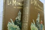 LAS CASES (Le comte de) Le mémorial de SAINTE-HÉLÈNE Paris, Garnier frères libraires éditeurs, vers 1895 ; grand in-8°, 1887 pp. (pagination ...