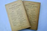 HUGO Victor Pendant l'exil, 1870-1871 & 1881-1885, (actes et paroles) Paris, J. Hetzel & cie/Quantin, Maison, éditeurs sd, broché, in 8, 204 & 142 ...