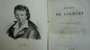 Gilbert Oeuvres de gilbert avec une notice historique par charles nodier Paris, Garnier, 1840, in 12, broché, 233 pp., 12 pp. de table, couverture ...