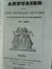 Annuaire de la cour impériale de Paris et des tribunaux de son ressort Paris Cosse, Marchal et cie 1867 , 4 ff., 231 & XXXVI, 158 pp.,Pleine toile ...