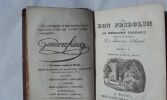 LE BON FRIDOLIN ET LE MECHANT THIERRY Paris, Gaume, 1836,, 126 & 126 pages. Gravures en noir et blanc en frontispice et en page de titre Relié a la ...