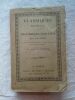 FLECHIER - MASCARON - MASSILLON - BOURDALOUE - LA RUE Choix d'oraisons funèbres. Paris, De Bure 1825 - In-16, 125 x 85 mm., broché (quelques rares ...