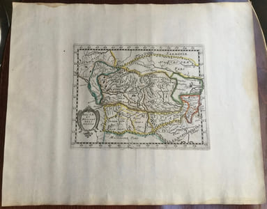 DACIAE ET MYSIARU(M) DELINEATIO. Theatrum geographique Europae veteris. Carte de la Dacie ancienne.