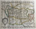 DACIAE ET MYSIARU(M) DELINEATIO. Theatrum geographique Europae veteris. Carte de la Dacie ancienne. . Briet (Philippe)