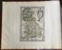 ALBION SEV BRITANNIA MAIOR. Theatrum geographique Europae veteris. Carte de l'Angleterre ancienne. . Briet (Philippe)