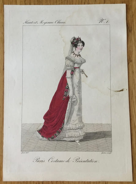 Paris. Costume de repr&eacute;sentation.. Gatine (Georges-Jacques)