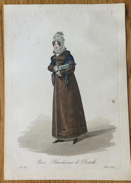 Paris. Blanchisseuse de dentelle.. Gatine (Georges-Jacques)
