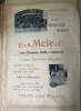Bel ensemble relié de 125 menus et cartes. Générale Clinchant