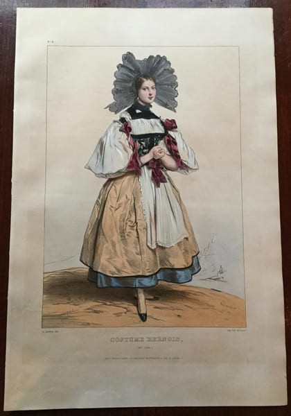 Costume bernois. Dev&eacute;ria (Achille)