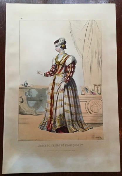 Dame du temps de Fran&ccedil;ois Ier. Dev&eacute;ria (Achille)