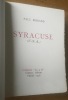 Syracuse U.S.A.. Morand (Paul)
