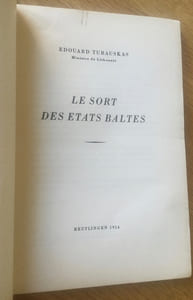 Le sort des États baltes"