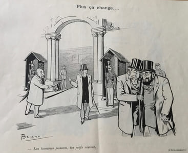 Autour du cabinet. Les gens du "Bloc".