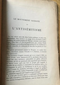 Le mouvement sioniste et l’antisémitisme