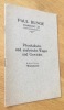 Paul Bunge. Hamburg 23. Ottostrasse 143. Pysikalische und analytische Wagen und Gewichte. Abteilung : Mikrochemie. . Bunge (Paul)