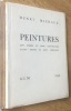 Peintures. Sept poèmes et seize illustrations.. Michaux (Henri)
