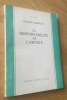 La responsabilité de l'artiste. Maritain (Jacques)