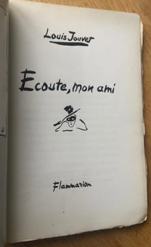 Écoute, mon ami. Jouvet (Louis)