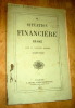 La situation financière en 1863. Casimir-Périer (Jean Paul-Pierre)
