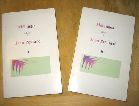 Mélanges offerts à Jean Peytard. Collectif