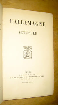 L'Allemagne actuelle