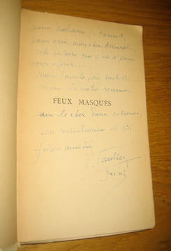 Feux masqués. Roman.. Varillon (Pierre)