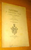 Lettres d'Adolphe Max à Raoul Warocqué 1914-1916 publiées par Paul Faider. Préface de Fulgence Masson. . Max (Adolphe)