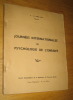 Journées internationales de psychologie de l'enfant. 21 - 26 avril 1954 Paris.. Collectif