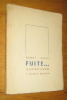 Fuite.... Busch (Robert)
