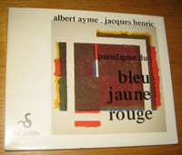 Paradigme du bleu jaune rouge