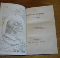 Les souvenirs génevois, ornés de gravures.