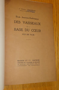 Étude anatamo-radiologique des vaisseaux de la base du coeur vus de face