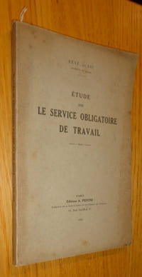Étude sur le service obligatoire de travail