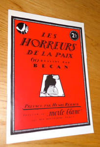 Les horreurs de la paix. 60 dessins par Bécan.