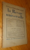 La Revue universelle, Tome XLI, n°2, 15 avril 1930. Collectif (Robert Brasillach)