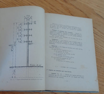 Postes et télégraphes. Instruction sur la construction et l'entretien des lignes aériennes. . Collectif