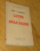 Sur l'arène : latins et anglo-saxons. Bocayuva (Félix)