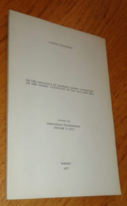 On the influence of Sanskrit gnomic literature on the gnomic literature of old Java and Bali