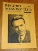 Record Memory Club Magazine, n°84. Collectif / Revue Record memory club