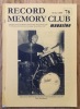 Record Memory Club Magazine, n°76. Collectif / Revue Record memory club