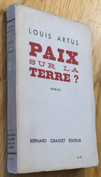 Paix sur la terre ? Roman.