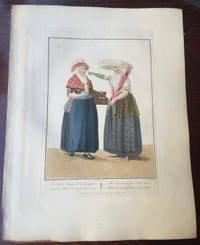 Dame et une paysanne de Frise - "Vriesehe Dame en Boerin"