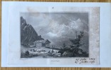 Gravure suisse : Jungfrau. Schuler
