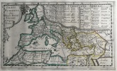 ORBIS ROMANUS... ROMANI IMPERII. Theatrum geographique Europae veteris. Carte de l'Empire romain. . Briet (Philippe)