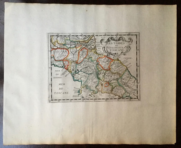 Th&eacute;&acirc;tre g&eacute;ographique de l'Europe. La Toscane. . Briet (Philippe)