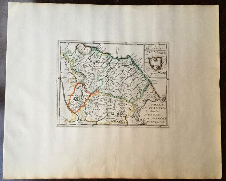 Th&eacute;&acirc;tre g&eacute;ographique de l'Europe. L'Ombrie, le P&eacute;rusin, le Duch&eacute; d'Urbin, la Marche d'Anc&ocirc;ne. . Briet (Philippe)