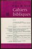 Cahiers bibliques n°18. Juin 1979, 78e année, n°3 de Foi et Vie - L'Evangile de Matthieu en reconnaissance à Pierre Bonnard. S. Frutiger, J.-Cl. ...